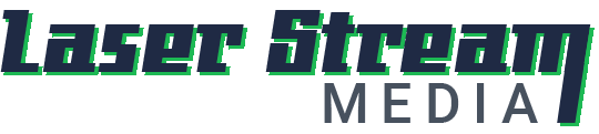 Laser Stream Media secondary logo for automotive market